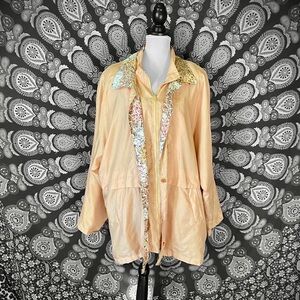 Vintage oversized Windbreaker